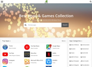 How appleafs.com looks like on a tablet such as an iPad.