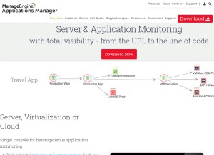 How appmanager.com looks like on a tablet such as an iPad.