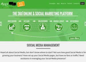 How appsmav.com looks like on a tablet such as an iPad.