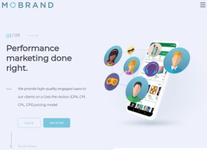 How apptocash.com looks like on a tablet such as an iPad.