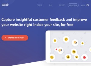 How appzi.io looks like on a tablet such as an iPad.