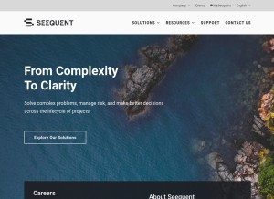 How aranzgeo.com looks like on a tablet such as an iPad.