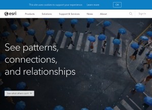 How arcgis.app looks like on a tablet such as an iPad.