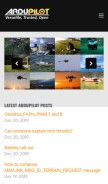 How ardupilot.org looks like on a mobile device such as an iPhone.