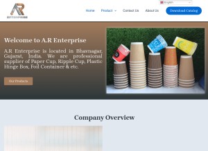 How arenterprisebhv.com looks like on a tablet such as an iPad.