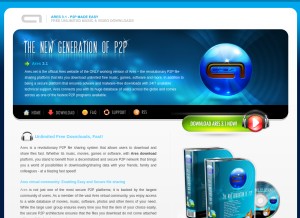 How ares.net looks like on a tablet such as an iPad.