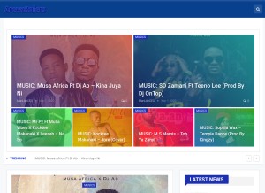 How arewarulers.com looks like on a tablet such as an iPad.
