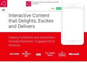 How arkadium.com looks like on a tablet such as an iPad.