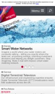 How arqiva.com looks like on a mobile device such as an iPhone.