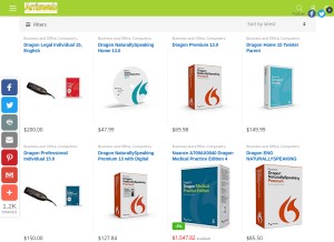 How arrisweb.com looks like on a tablet such as an iPad.