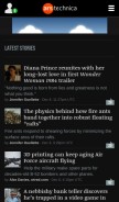 How arstechnica.com looks like on a mobile device such as an iPhone.