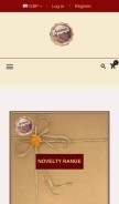 How artisanchocolaterie.com looks like on a mobile device such as an iPhone.