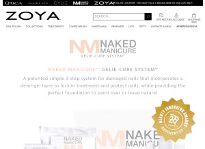 How artofbeauty.com looks like on a tablet such as an iPad.