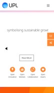 How arysta.com looks like on a mobile device such as an iPhone.