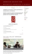 How asage.org looks like on a mobile device such as an iPhone.