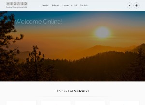 How asdasd.it looks like on a tablet such as an iPad.