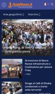 How asianews.it looks like on a mobile device such as an iPhone.