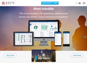 How asite.com looks like on a tablet such as an iPad.