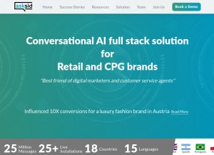 How asksid.ai looks like on a tablet such as an iPad.