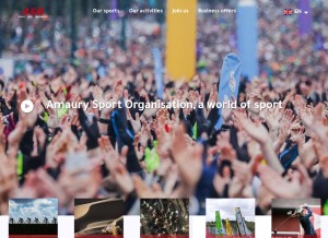 How aso.fr looks like on a tablet such as an iPad.