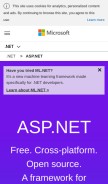 How asp.net looks like on a mobile device such as an iPhone.