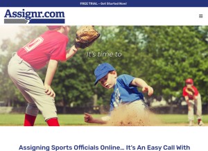 How assignr.com looks like on a tablet such as an iPad.