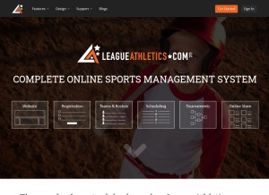 How assn.la looks like on a tablet such as an iPad.