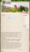 How associazionehombre.it looks like on a mobile device such as an iPhone.