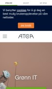 How atea.no looks like on a mobile device such as an iPhone.