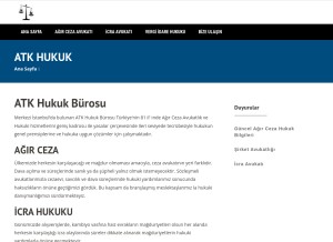 How atkavukatlik.com looks like on a tablet such as an iPad.