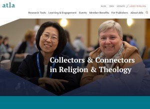 How atla.com looks like on a tablet such as an iPad.