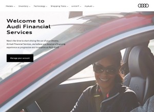 How audifs.com looks like on a tablet such as an iPad.
