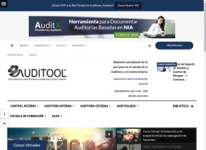 How auditool.org looks like on a tablet such as an iPad.