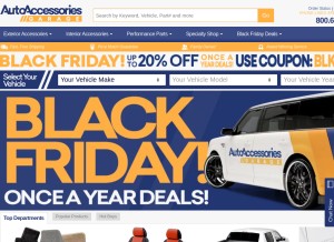 How autoaccessoriesgarage.com looks like on a tablet such as an iPad.