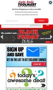 How autobodytoolmart.com looks like on a mobile device such as an iPhone.