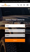 How autobrightlights.com looks like on a mobile device such as an iPhone.