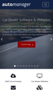 How automanager.com looks like on a mobile device such as an iPhone.