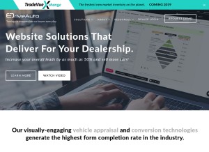 How autosaver.com looks like on a tablet such as an iPad.