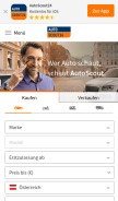 How autoscout24.at looks like on a mobile device such as an iPhone.
