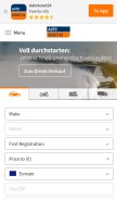 How autoscout24.com looks like on a mobile device such as an iPhone.