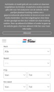 How autotrader.nl looks like on a mobile device such as an iPhone.