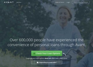 How avant.com looks like on a tablet such as an iPad.