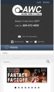 How awcwire.com looks like on a mobile device such as an iPhone.