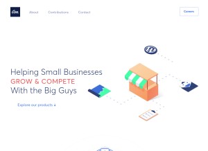 How awesomemotive.com looks like on a tablet such as an iPad.