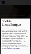 How axa.de looks like on a mobile device such as an iPhone.
