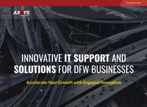 How axxys.com looks like on a tablet such as an iPad.