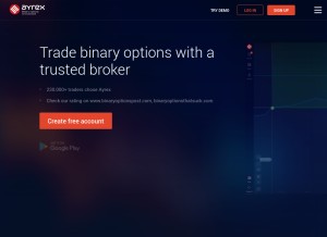 How ayrex.com looks like on a tablet such as an iPad.