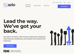 How azlo.com looks like on a tablet such as an iPad.