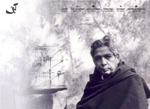 How azmikaifi.com looks like on a tablet such as an iPad.