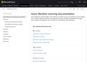 How azureml.net looks like on a tablet such as an iPad.